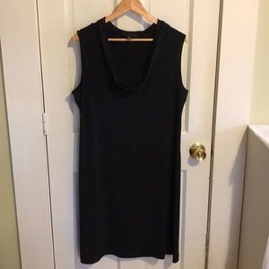 Sleeveless black dress Sz xl